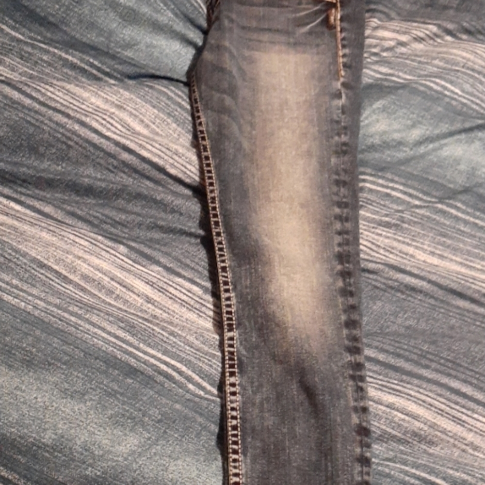 Silver jeans
